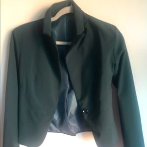 Blazer with Shirt Suit